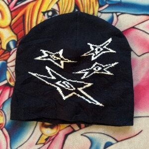 Y2K Star Beanie